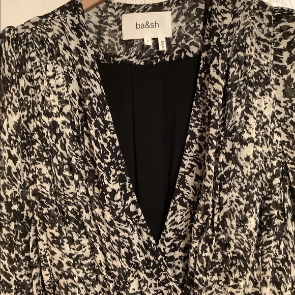 BA&SH Printed Mini Dress - Picture 6 of 7